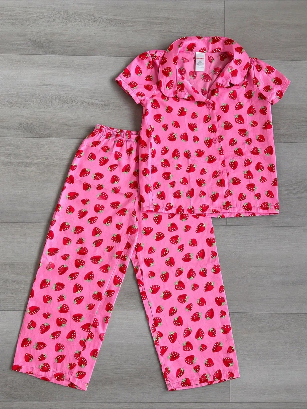 Gymboree Disney Store Pajamas Bundle Size 6 Girls 4 Sets Pink Fleece